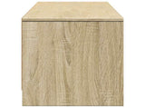 TV Cabinet with LED Sonoma Oak 165 x 34 x 40 cm Engineered Wood 3418714