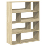 Bookcase Sonoma Oak 100x33x125.5 cm Engineered Wood 3309332