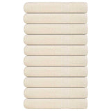 Sauna Towels "FROGN" 10 pcs Cream 80x200 cm 360 gsm 137009