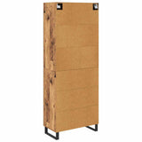 Highboard with Drawer 2 pcs Old Wood 69.5 x 34 x 180 cm 3415693
