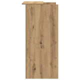 Reception Desk Artisan Oak 55x50x103.5 cm Engineered Wood 859023