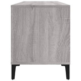 Record Cabinet Grey Sonoma 100x38x48 cm Engineered Wood 831987
