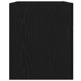 Sink cabinet with Storage with Door Black Oak Engineered Wood 862530