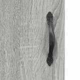 Highboard Grey Sonoma 69.5x34x180 cm Engineered Wood 3190019