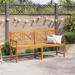Garden Bench Brown 180 x 56 x 90cm Solid Acacia wood 4105526