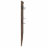 Wall-Mounted Coat Rack Wall-mounted Smoked Oak 96 x 1.5 x 90 cm 874535