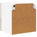 Wall Glass Cabinet PORTO 2 pcs Old Wood 40 x 31 x 40 cm 885202
