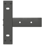 Console Table Legs T-Shaped 2 pcs Anthracite 38x25x cm Steel 4013046