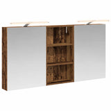 Bathroom Cabinet Set 3 pcs 140 x 14.5 x 70 cm Engineered wood 3403790