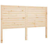 Bed Headboard 141x4x100 cm Solid Wood Pine 819015