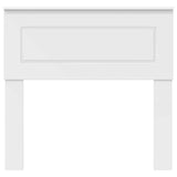 Headboard White Engineered wood 888363