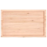 Table Top 100x60x cm Untreated Solid Wood Oak 3156307