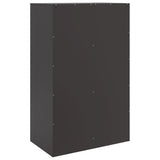 Sideboard Black 67x39x107 cm Steel 841661