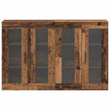 Wall Mounted Cabinets 2 pcs Old wood 69.5 x 34 x 90 cm 3394566