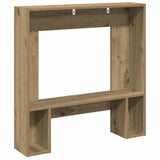 Fireplace Surround Artisan Oak 81x18x82 cm Engineered Wood 854606