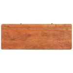 ZNTS TV Cabinet 110x40x41 cm Solid Acacia Wood 286577