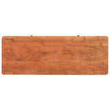 ZNTS TV Cabinet 110x40x41 cm Solid Acacia Wood 286577