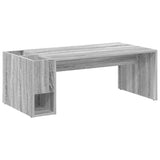 Coffee Table Grey Sonoma 101.5 x 50 x 37 cm Engineered Wood 891197