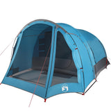 Family Tent 6-Person Blue Waterproof 94732
