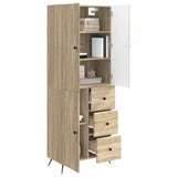 Cabinet Set 2 pcs Sonoma Oak Engineered Wood 3416900