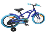 Kids Bike 16'' for 4-6 Years Old Dark Blue 42009329