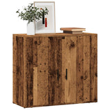 Sideboard Old Wood 80x33x70 cm Engineered Wood 857073