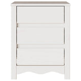 Coffee Table Drammen White 45 x 35 x 56 cm Solid Pine Wood 42003049