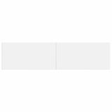 Wall-Mounted Headboard BREDA White Engineered Wood 897585