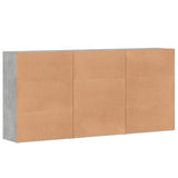 Sideboards 3 pcs Concrete Grey 60x31x84 cm Engineered Wood 3276577