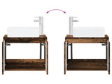 Bathroom Furniture Set 2 pcs Old Wood Engineered Wood 3404052