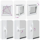 Tilt & Turn Basement Window RISOR 50 x 50 cm 42047267