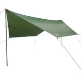 Camping Tarp Green 430x380x210 cm Waterproof 94682
