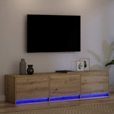 TV Cabinet Artisan Oak 165 x 34 x 40 cm Engineered Wood 8006551