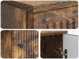 Desk Smoked Oak Engineered Wood 142.5 x 50 x 75 cm 3414572