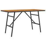 Dining Table Brown 110 x 55 x 62 cm Solid Acacia Wood 4108269