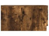 Coffee Table Smoked Oak 49 x 50 x 37 cm Engineered Wood 895890