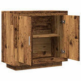 Sideboard Old Wood 80x40x75 cm Engineered Wood 856862