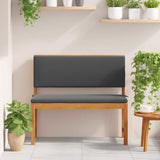 Garden Bench Brown 100 x 50 x 91cm Solid Acacia wood 4107153
