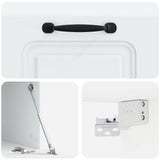 Wall-Mounted TV Cabinet White 59.5 x 41 x 30 cm Engineered Wood 899355