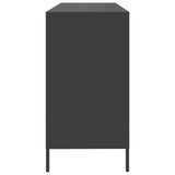 Sideboard Black 135x39x73.5 cm Cold-rolled Steel 3307161
