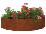 Planter Rusty 120 x 60 x 35 cm Weathering Steel 883688