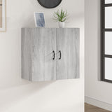 Wall Cabinet Grey Sonoma 60x31x60 cm Engineered Wood 817595