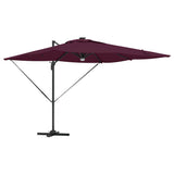 Roma Parasol Red 286 x 284 x 270 cm Aluminium and Polyester 42003357