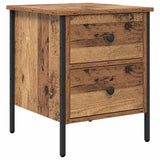Bedside Cabinet with Drawer Old wood 40 x 42 x 50 cm 871246