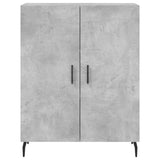 Highboard Concrete Grey 69.5x34x180 cm Engineered Wood 3189273