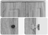 Bathroom Furniture Set Grey Sonoma 78.5 x 37.5 x 81 cm 3404180