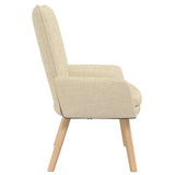 Armchair Cream 63 x 67 x 94 cm Fabric 42001831