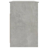 Desk with Drawers Concrete Grey 102x50x76 cm Engineered Wood 823036