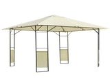 3 x 3 Meters Patio Garden Metal Gazebo Marquee Steel Frame with Canopy Awning Tent Water Resistant T3398P320063