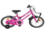 Kids Bike 14 Inches for 3-5 Years Old Pink and Black 42009248